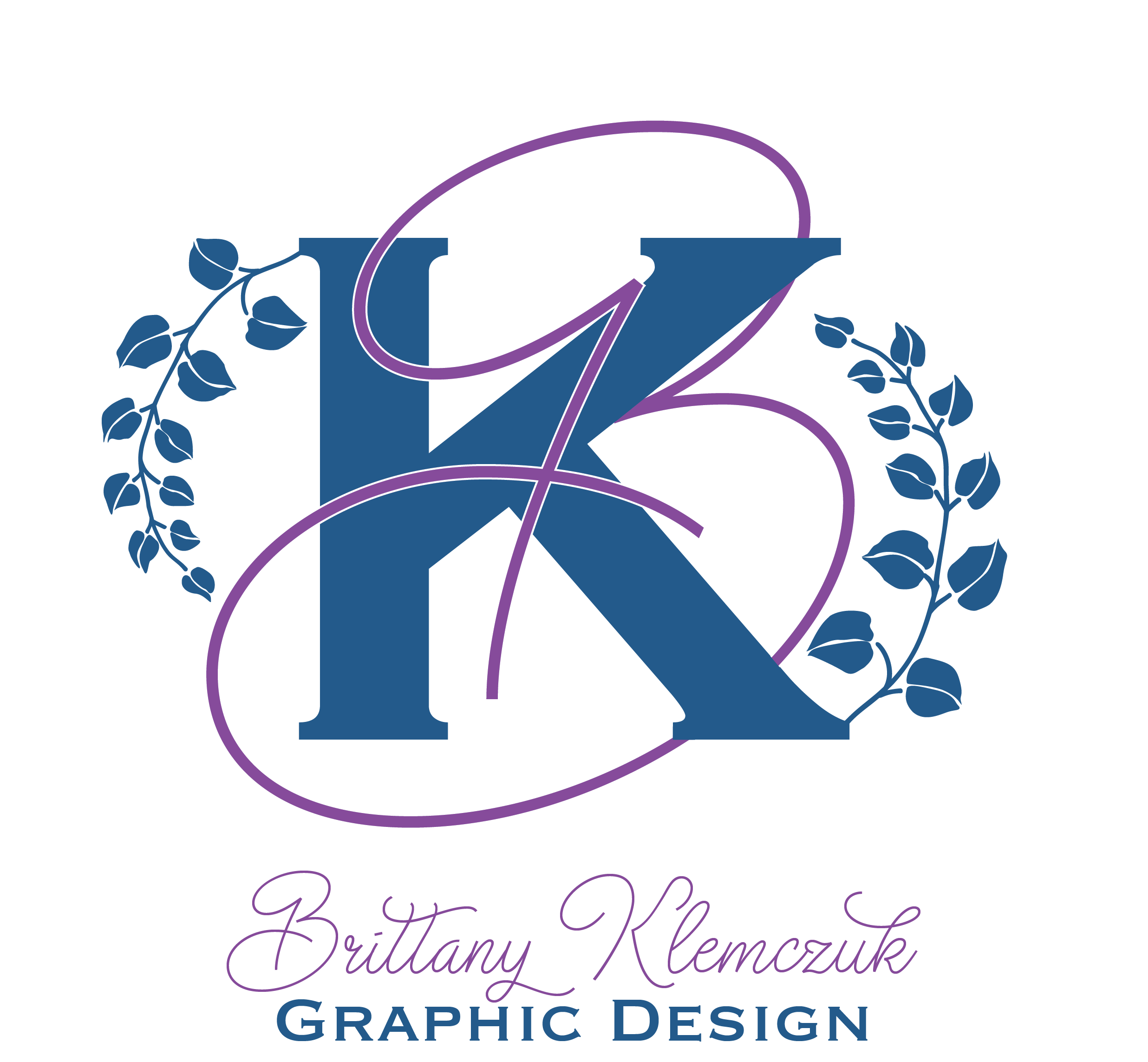 Brittany Klemczuk Graphic Design Logo